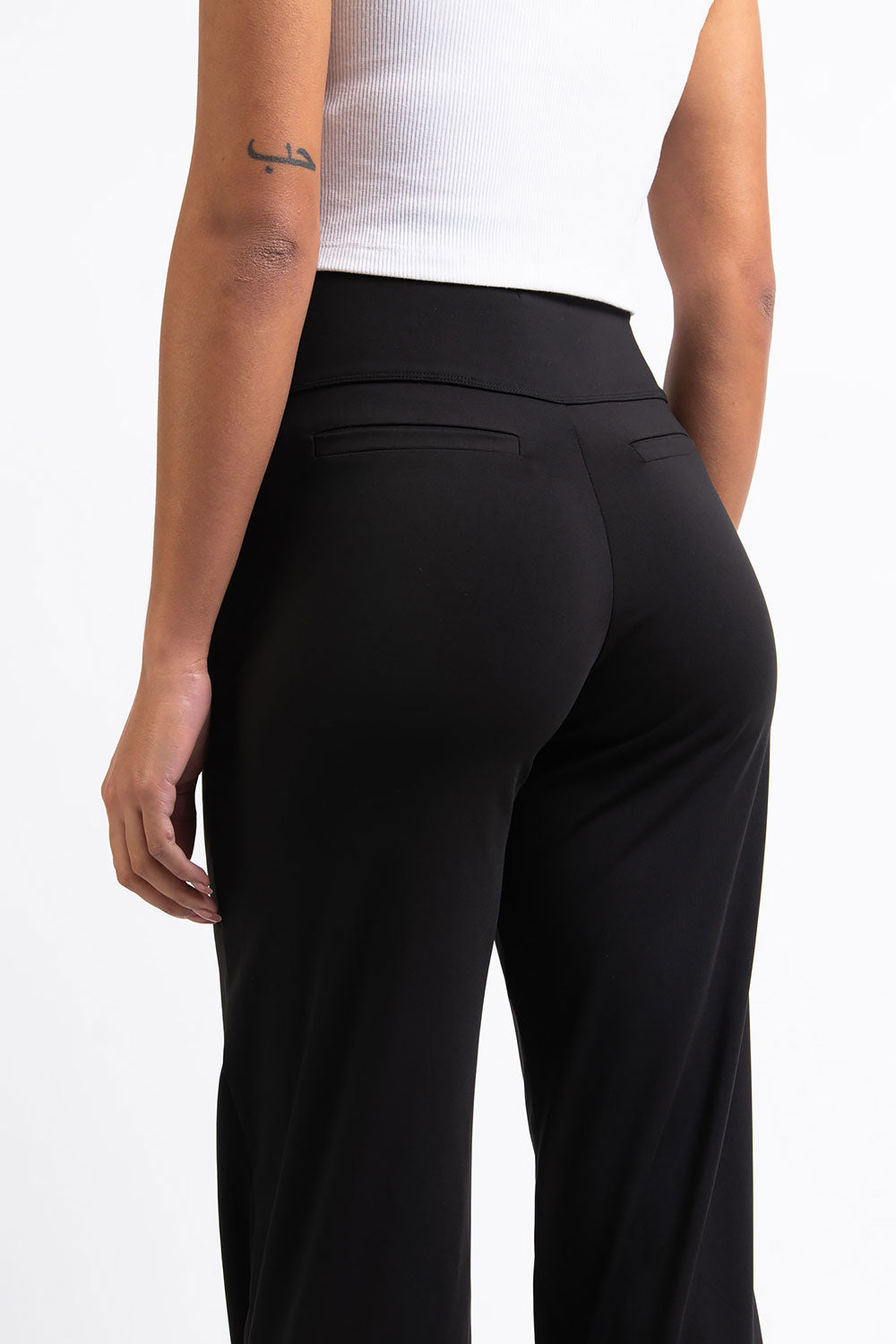 Holly 03High ActiveFlex Straight Pants - Black