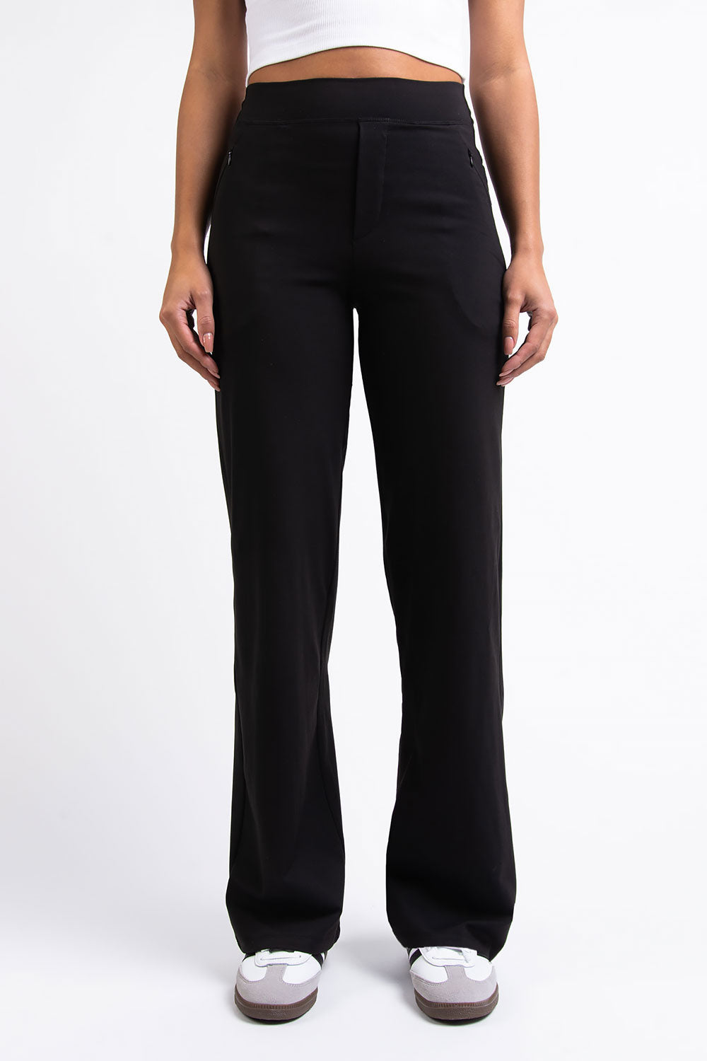 Holly 03High ActiveFlex Straight Pants - Black