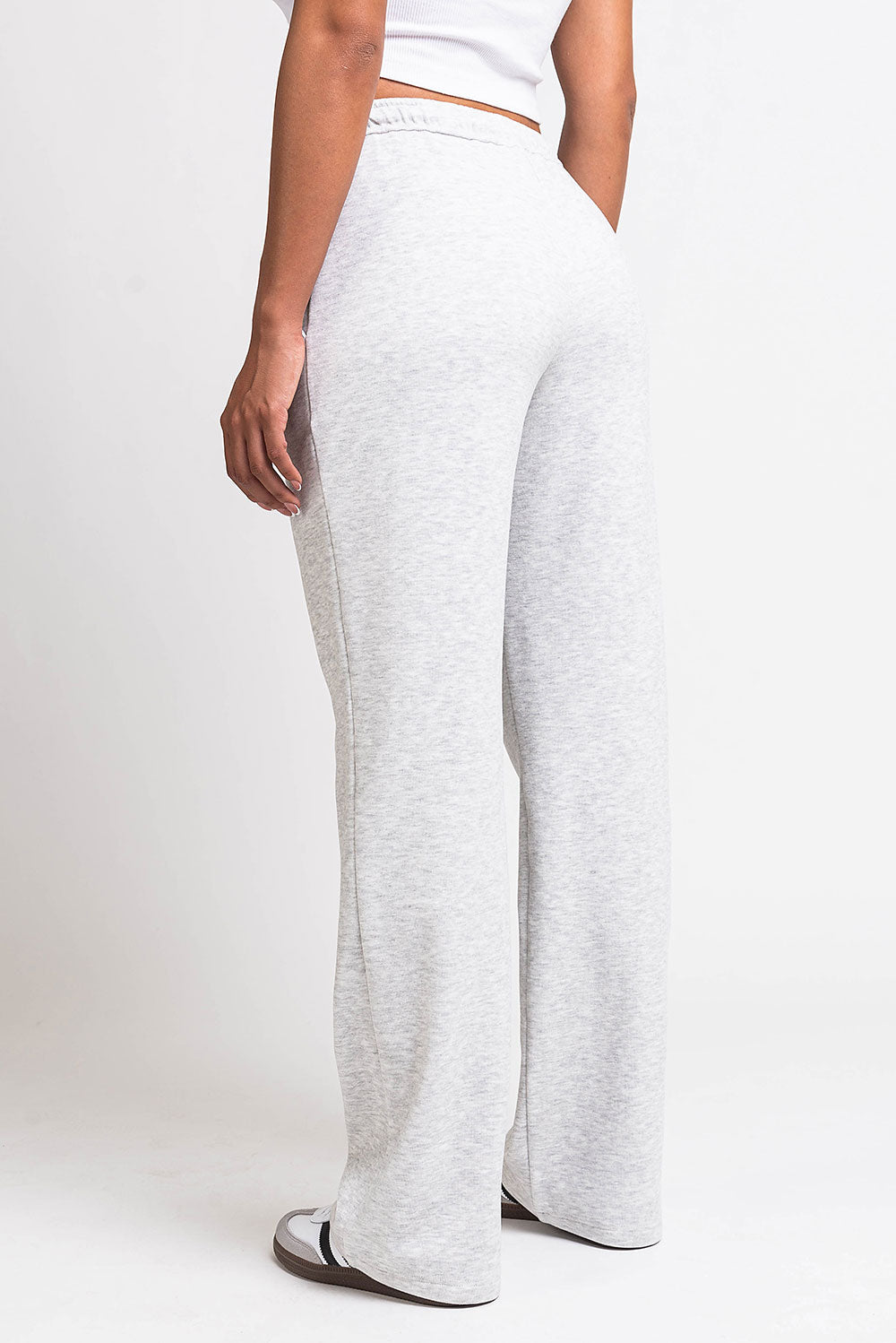 Eyla 01Mid Straight Lounge Pants - Light Grey