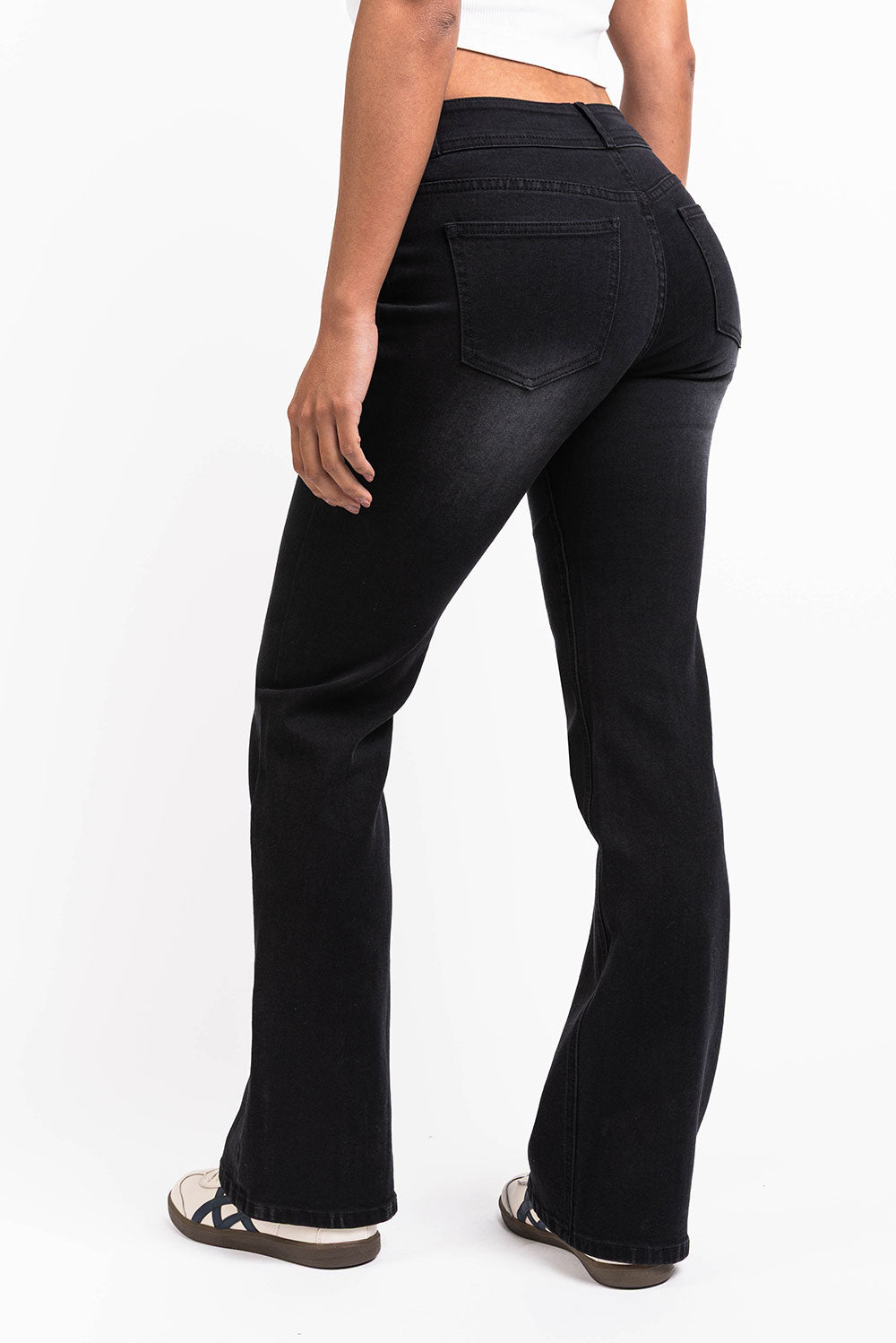 Celine 01Low Bootcut Jeans - Black