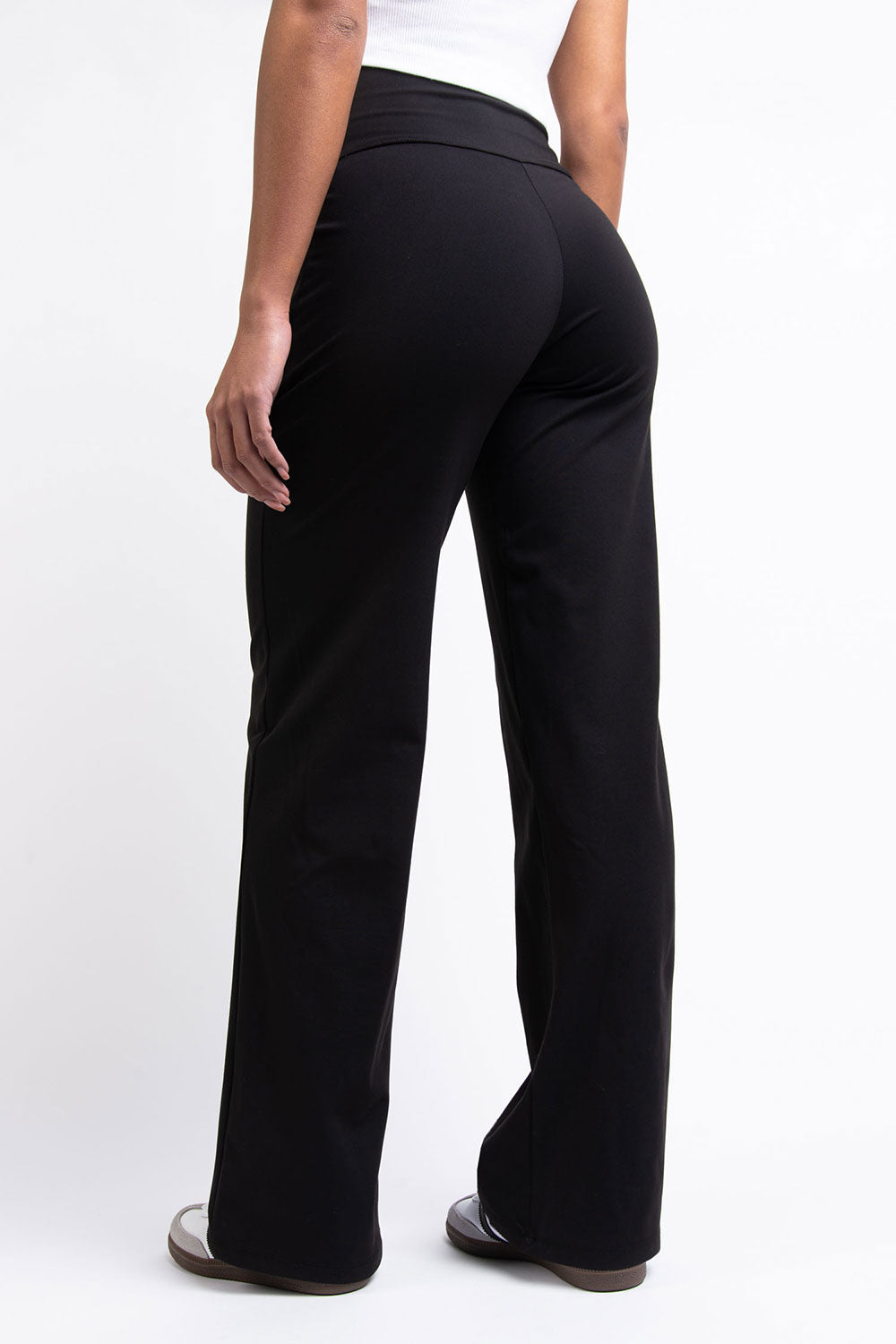Holly 01High ActiveFlex Straight Pants - Black – MADLADY