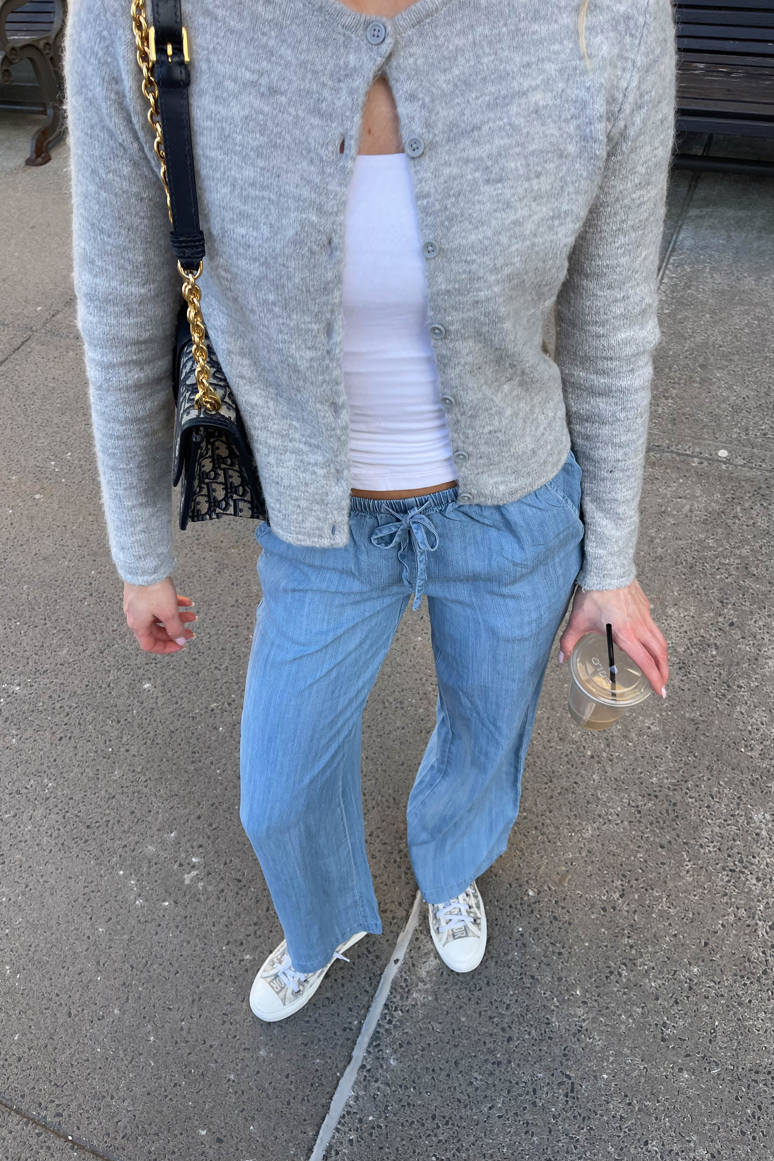 Mel 03Low Straight Lounge Pants - Bleach Blue