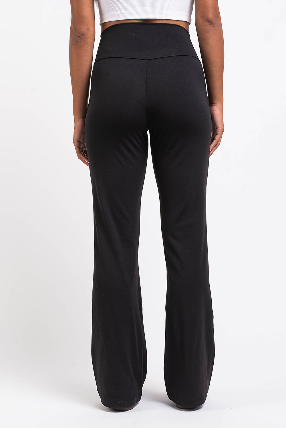 Holly 04High ActiveFlex Bootcut Pants - Black – MADLADY