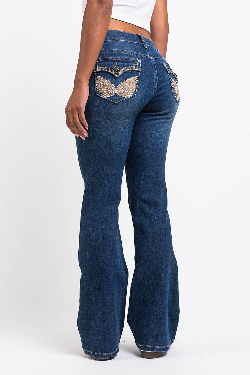 Jeans Jimmyz Boot Cut Avec Poche à Boucle - Taille 4, Occasion Très Bon état