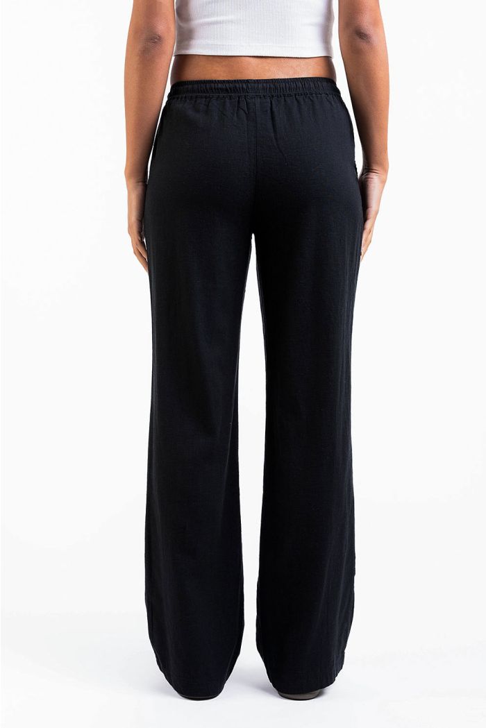 【INCHANT ME】Marl Nylon Wide Slacks The Tencel Allison Trouser – Marine Layer