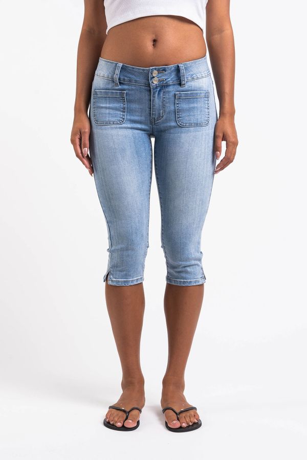 Claire 03Mid Capri Jeans