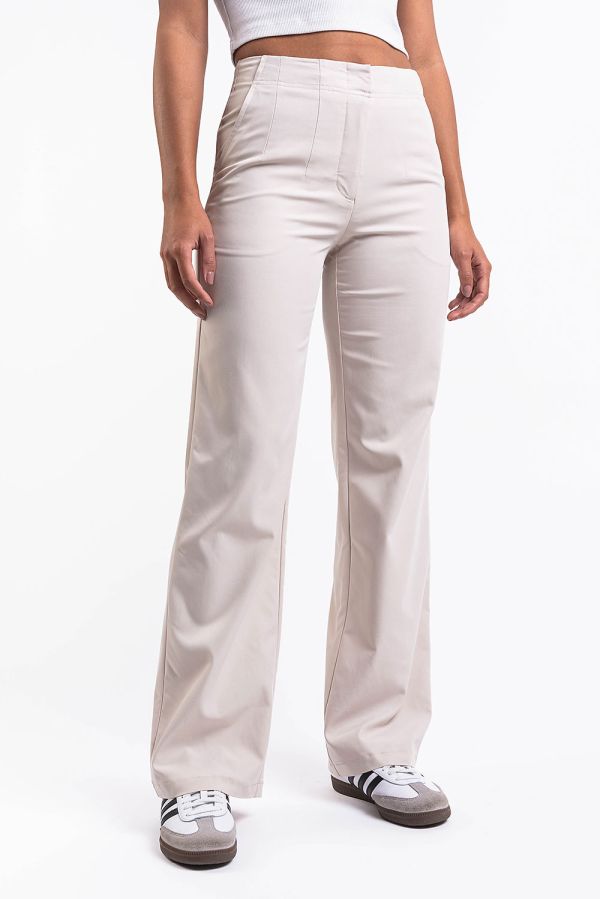 Sydney 01High Straight Suit Pants