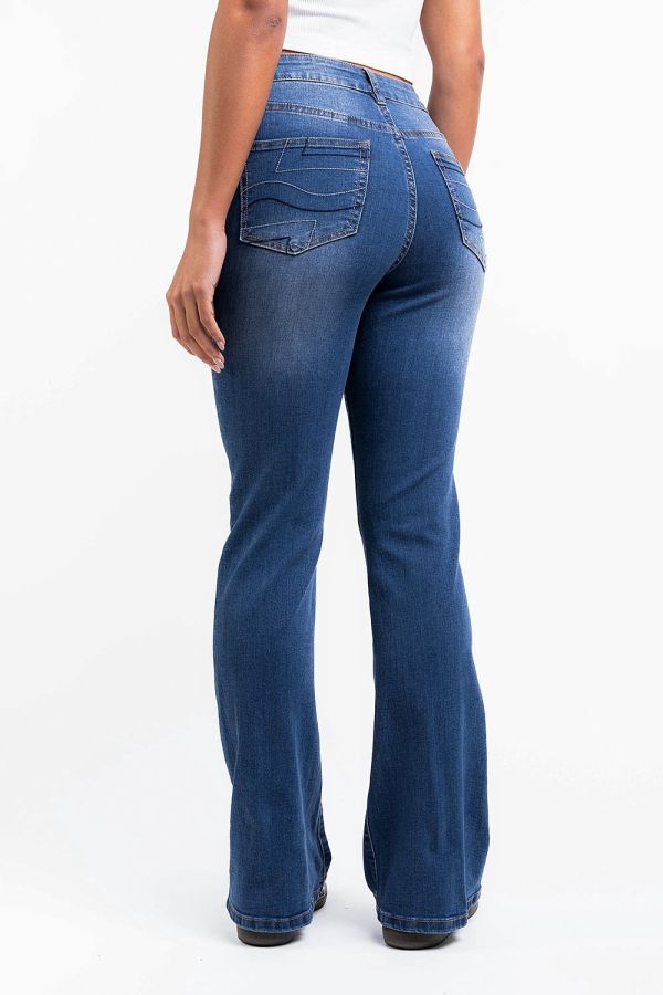 Ingrid 02High Flared Jeans