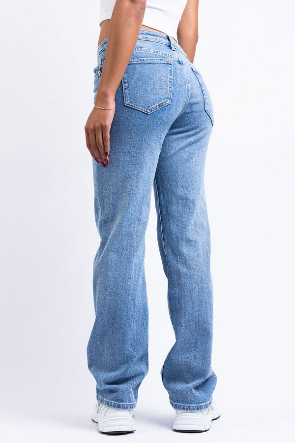 Mid Waist Jeans - Dina